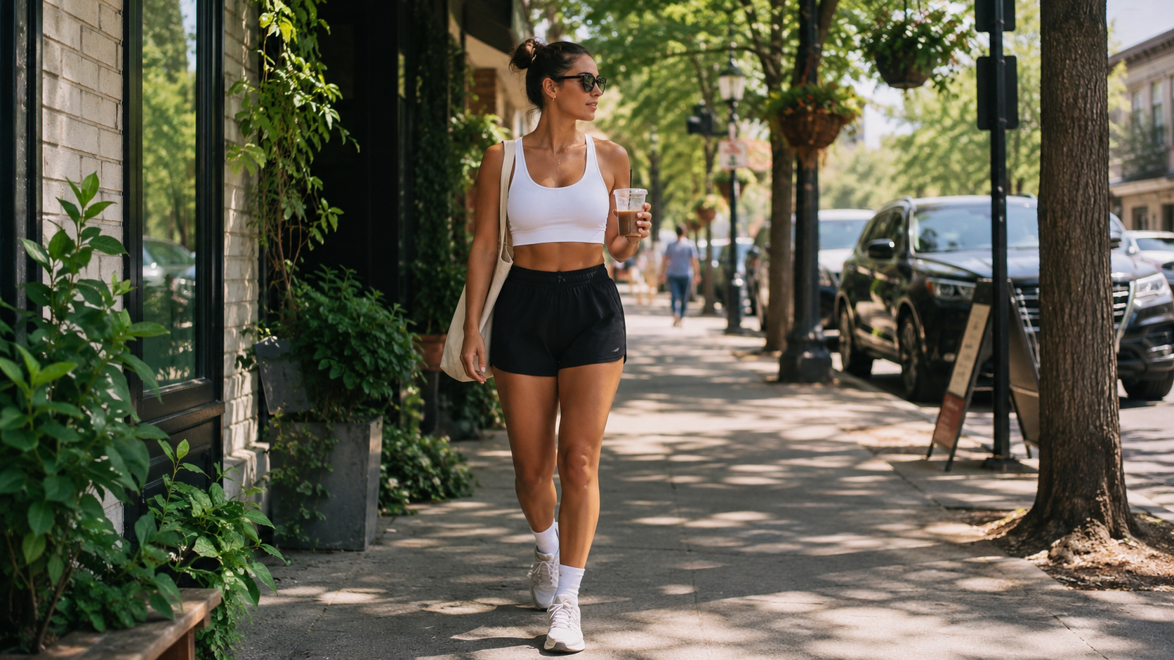 What to Wear on a Hot Girl Walk When Leggings Feel Like Too Much