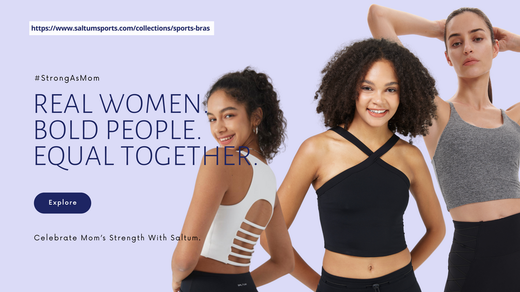 Celebrate Mom’s Strength: Why the SALTUM Sports Bra with Padding Is the Perfect Mother’s Day Gift