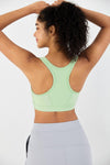 Women's Gym Front Zip Bra & Speedy Short Set - SALTUM SPORTS