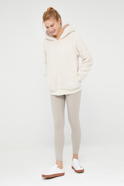 Hooded Sherpa Jacket - SALTUM SPORTS