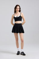 Streamlined Mini Dress With Built-in Shorts & Pockets Streamlined Dress