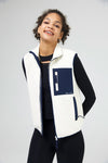 Full Zip Sherpa Vest - SALTUM SPORTS