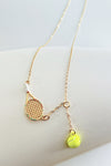 Saltum - Tennis Racquet Necklace saltumsports.com