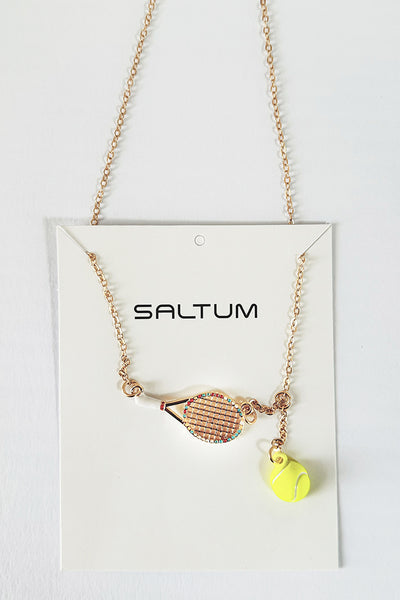 Saltum - Tennis Racquet Necklace saltumsports.com