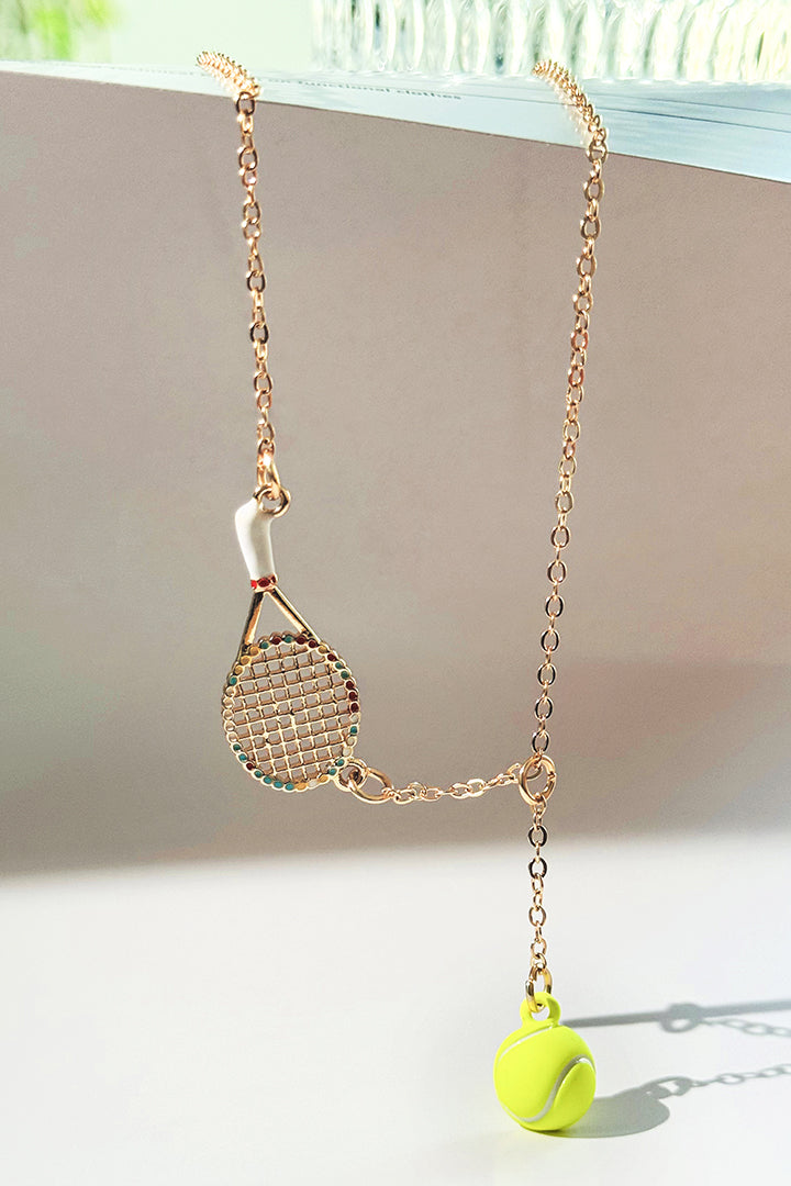 Saltum - Tennis Racquet Necklace saltumsports.com