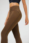 FlexEase™ 7/8 Women's High Waist Slit Hem Legging - SALTUM SPORTS