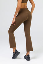 FlexEase™ Tummy Control Drawstring Flare - SALTUM SPORTS