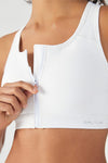 HiTense™ Front Zip Sports Bra & Running Short Set - SALTUM SPORTS
