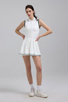 FlexEase™ Tennis Polo Dress - SALTUM SPORTS