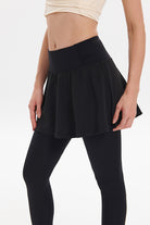 7/8 High Waisted Tennis Skirted Legging - SALTUM SPORTS