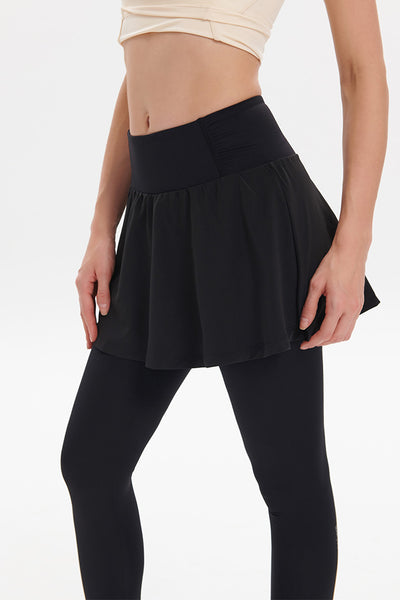 7/8 High Waisted Tennis Skirted Legging - SALTUM SPORTS