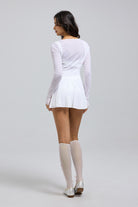 Sheer Mesh Top - SALTUM SPORTS