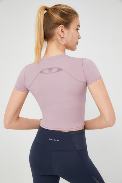 Workout Tops, Short Sleeve, Seamless Shirts for Women - SALTUM SPORTS