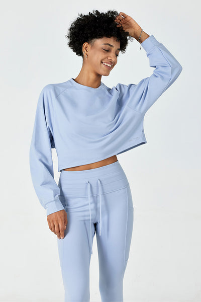 Saltumsports.com Saltum - CloudFleece™ Cropped Crew Pullover & Legging Set 7 8 leggings LULULemon ALO 