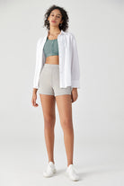 AeroChic™ Running Short for Women with Side Pockets - SALTUM SPORTS