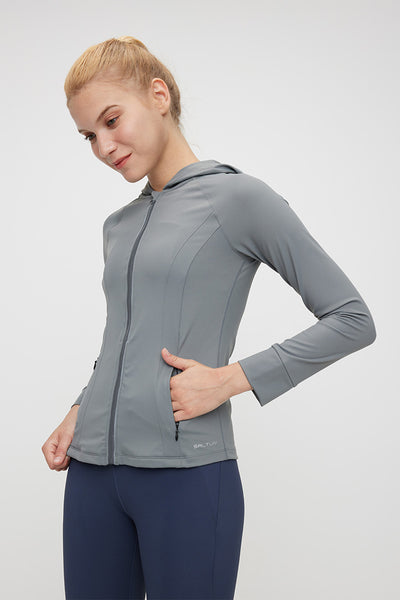 Full Zip Hooded Jacket - SALTUM SPORTS