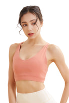 Strappy Sports Bra Criss Cross BACK Sports Bra
