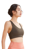 SALTUM Strappy Sports Bra for Yoga 