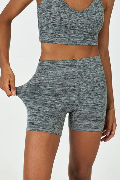Adjustable Longline Bra Tank & Short Set - SALTUM SPORTS