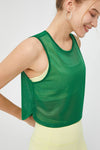 Women's Sleeveless Mesh Tank Top - SALTUM SPORTS