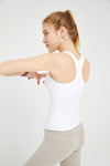 FlexEase™ 2 In 1 Built-In Bra Tank - SALTUM SPORTS
