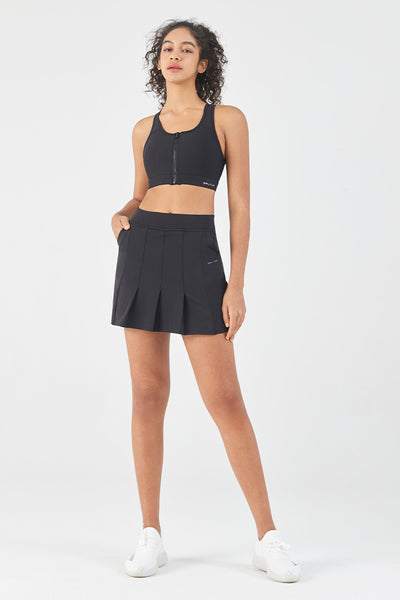 HiTense High-Rise Pleated Mini Skirt-Lt Green saltumsports-ALO-LULULEMON