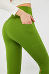 FlexEase™ Middle Waist Legging with Pockets - SALTUM SPORTS