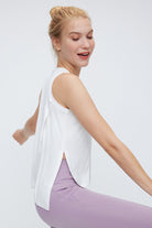 Workout Tie Knot Tank Tops for Women - SALTUM SPORTS