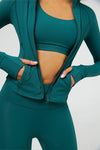 FlexEase™ Full Zip Define Jacket - SALTUM SPORTS