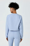 CloudFleece™ Cropped Crew Pullover - SALTUM SPORTS