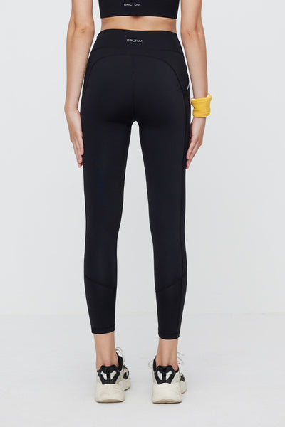 7/8 High Waist Workout Legging with Side Pockets - SALTUM SPORTS