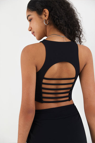 FlexEase™ Longline Sports Bra - SALTUM SPORTS
