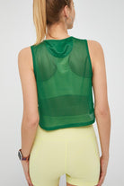 Women's Sleeveless Mesh Tank Top - SALTUM SPORTS