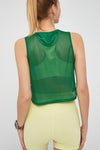 Women's Sleeveless Mesh Tank Top - SALTUM SPORTS