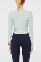 Women's Long Sleeve Yoga Tops - SALTUM SPORTS