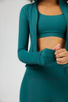 FlexEase™ Full Zip Define Jacket - SALTUM SPORTS