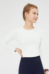Women's Long Sleeve Yoga Tops - SALTUM SPORTS