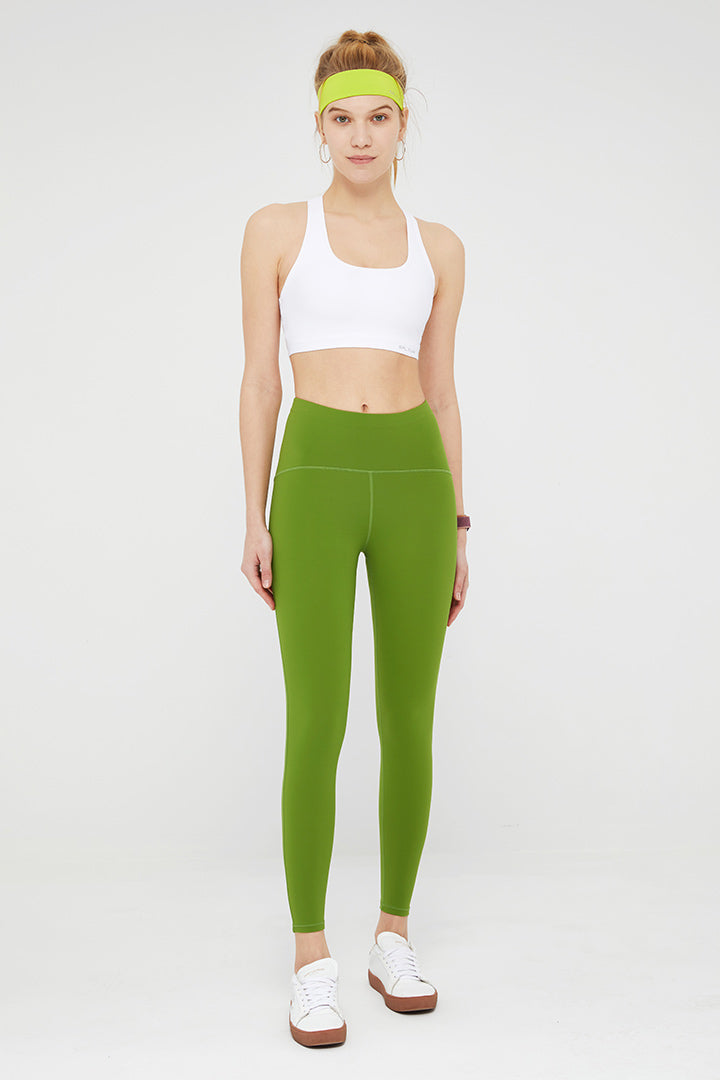 High Waisted 7/8 Tummy Control Legging - SALTUM SPORTS