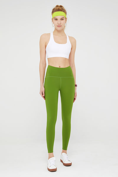 High Waisted 7/8 Tummy Control Legging - SALTUM SPORTS