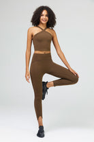 FlexEase™ Women's Criss Cross Tank Top - SALTUM SPORTS