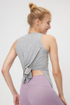 Workout Tie Knot Tank Tops for Women - SALTUM SPORTS