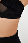 Strappy Cross Back Longline Tank Top - SALTUM SPORTS