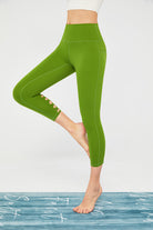 FlexEase™ Middle Waist Legging with Pockets - SALTUM SPORTS