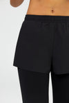 2 In 1 Tennis Legging with short - SALTUM SPORTS