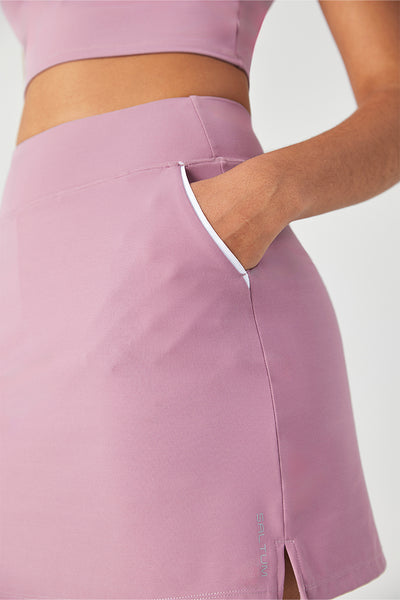 FlexEase™ Side-Slit Tennis Skirt - SALTUM SPORTS