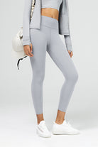7/8 High Waisted Tummy Control Compression Legging - SALTUM SPORTS