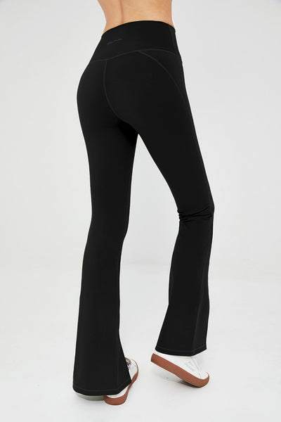 FlexEase™ High Waisted Stretch Wide Leg Bell Bottom Flares - SALTUM SPORTS