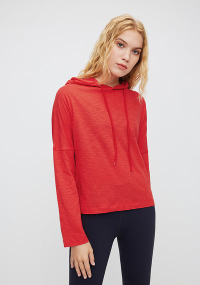 Lightweight Hooded Workout Sweatshirt - SALTUM SPORTS