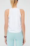 High Neck Workout Tank Top - SALTUM SPORTS