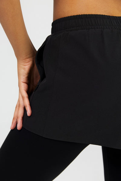 2 In 1 Tennis Legging with short - SALTUM SPORTS